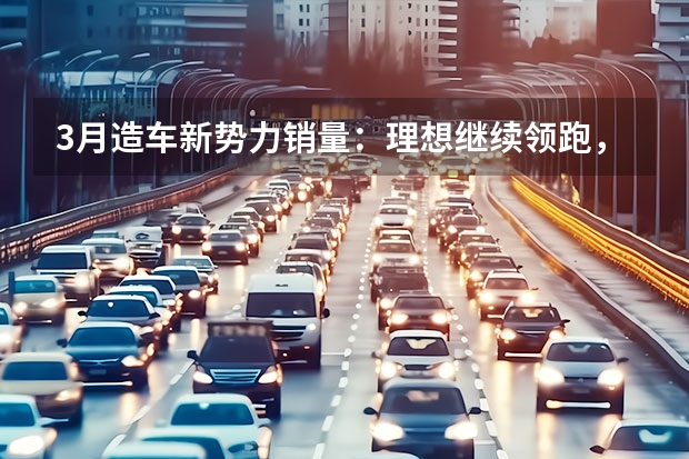 3月造车新势力销量：理想继续领跑，蔚来环比下降（理想汽车11月销量）