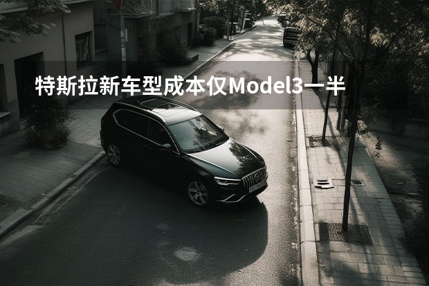 特斯拉新车型成本仅Model3一半，这款车会成为爆款吗？