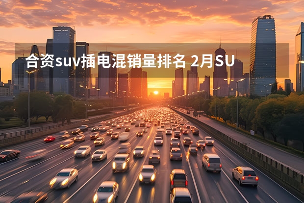 合资suv插电混销量排名 2月SUV销量排行：四台新能源车进前十，合资独剩CRV