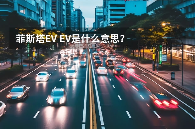 菲斯塔EV EV是什么意思？