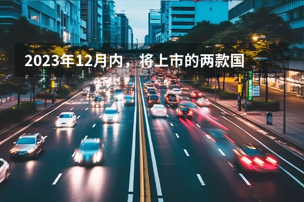 2023年12月内，将上市的两款国产新能源SUV新车（奇瑞全新纯电中型SUV到店，外观大气，全铝平台打造）