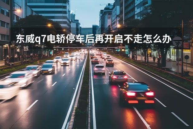 东威q7电轿停车后再开启不走怎么办