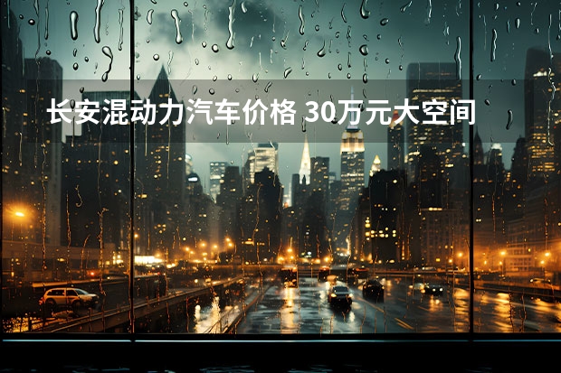 长安混动力汽车价格 30万元大空间混动SUV首选 试驾长安福特锐界L