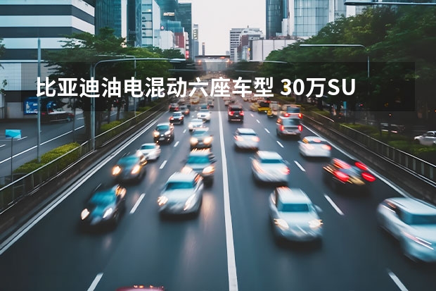 比亚迪油电混动六座车型 30万SUV市场搅局者！比亚迪腾势N8售31.98万元起