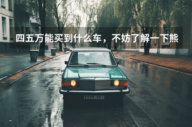 四五万能买到什么车，不妨了解一下熊猫mini