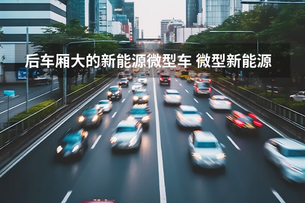 后车厢大的新能源微型车 微型新能源汽车哪款好？