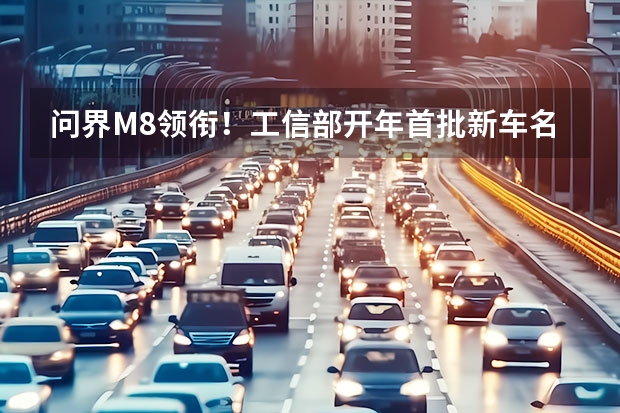 问界M8领衔！工信部开年首批新车名单公布（工信部：2024-2025年新能源汽车积分比例要求分别为28%和38%）