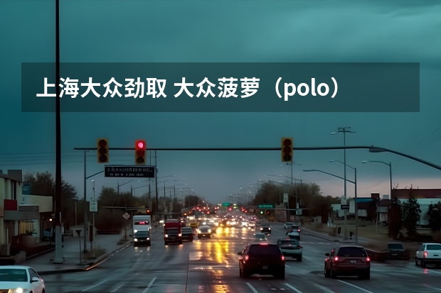 上海大众劲取 大众菠萝（polo）三厢劲取怎么样啊？