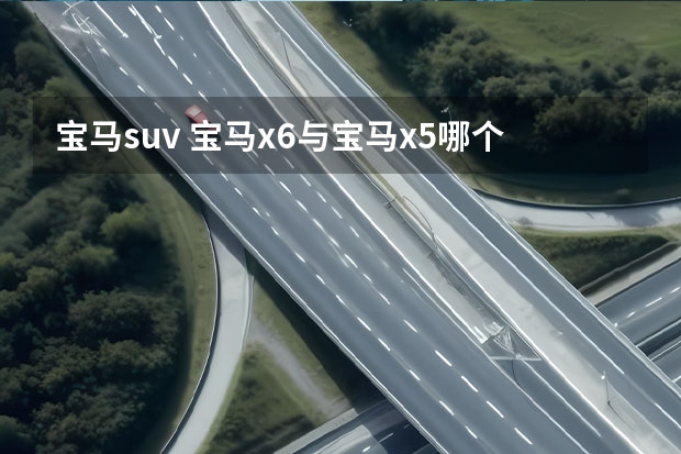 宝马suv 宝马x6与宝马x5哪个更显档次