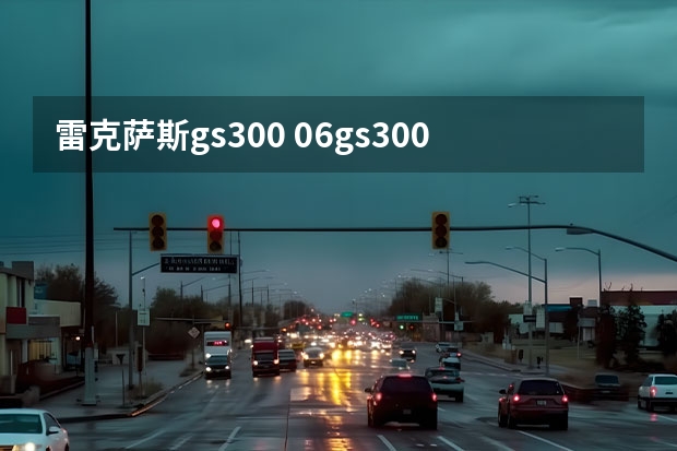 雷克萨斯gs300 06gs300雷克萨斯的优点很很缺点