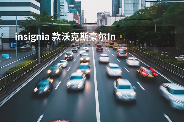 insignia 款沃克斯豪尔Insignia亮相，搭载四种动力方案