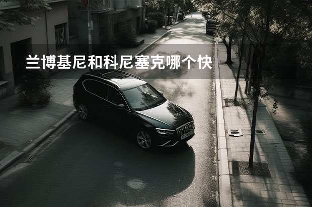 兰博基尼和科尼塞克哪个快